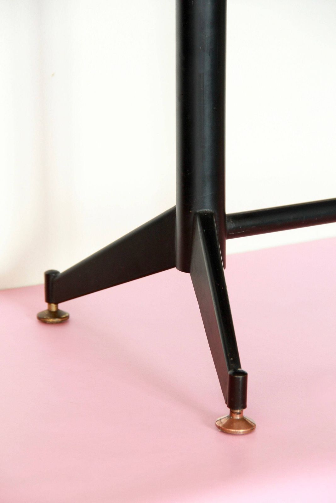 Isotta, Mid Century Hand Painted Coffee Table, Italy, 1950s photo vinterior