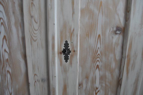 Painted Double Wardrobe In Wood photo for sale