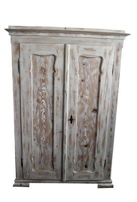4316.0 Painted Double Wardrobe In Wood photo