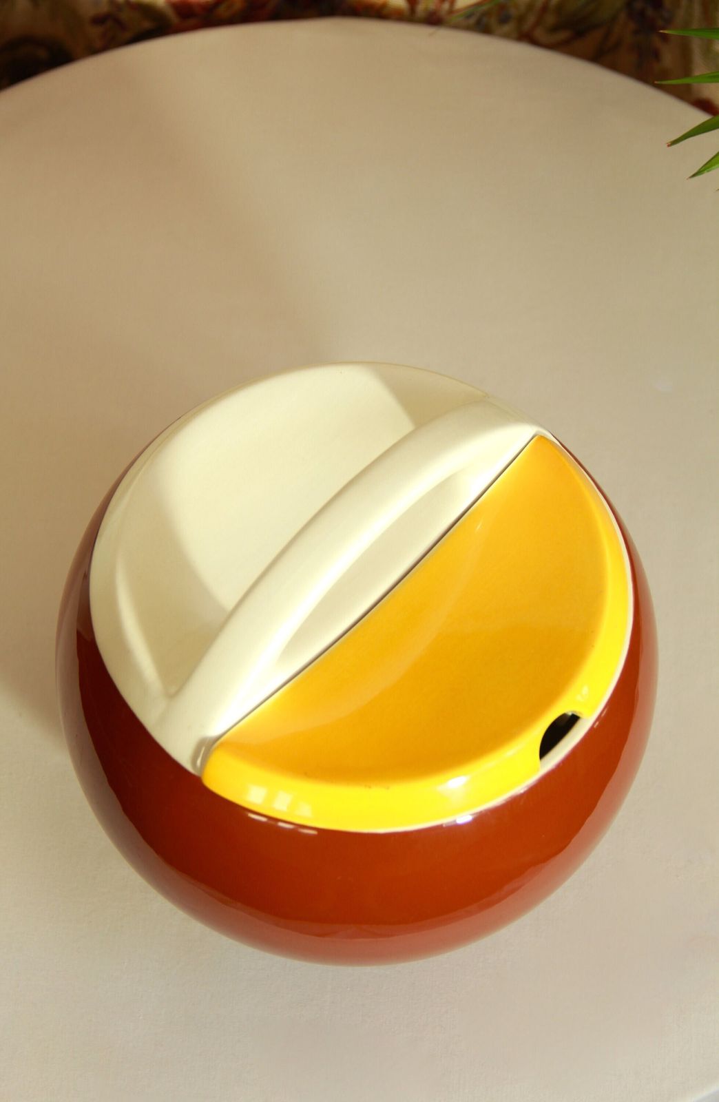 Biscotto, Vintage Ceramic Bowl By Riccardo Schweizer For Pagnossin, Italy, 1970s photo Home Decor