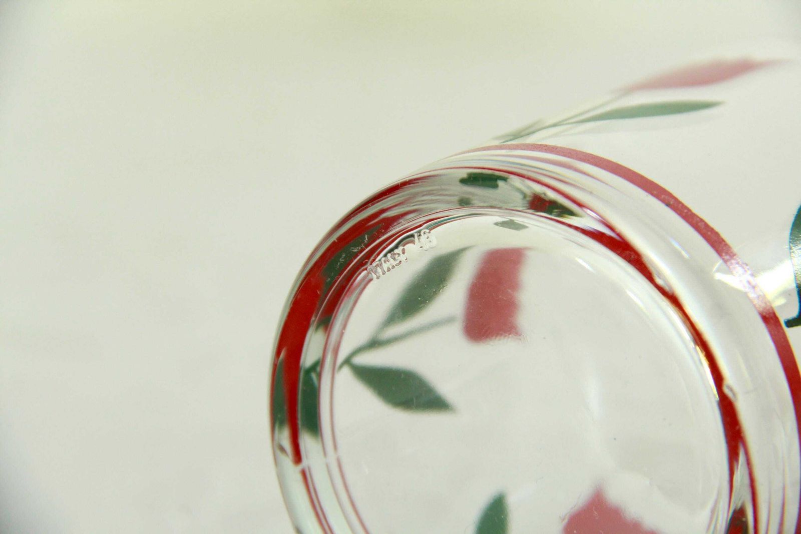 Tulipani, Vintage Tulip Glasses, Set Of 8, Italy, 1970s photo vintage