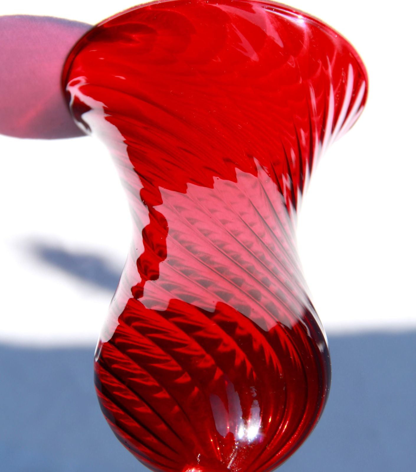 photo for sale Strelitzia, Antique Murano Glass Goblet / Tipetto, Italy, 1950s