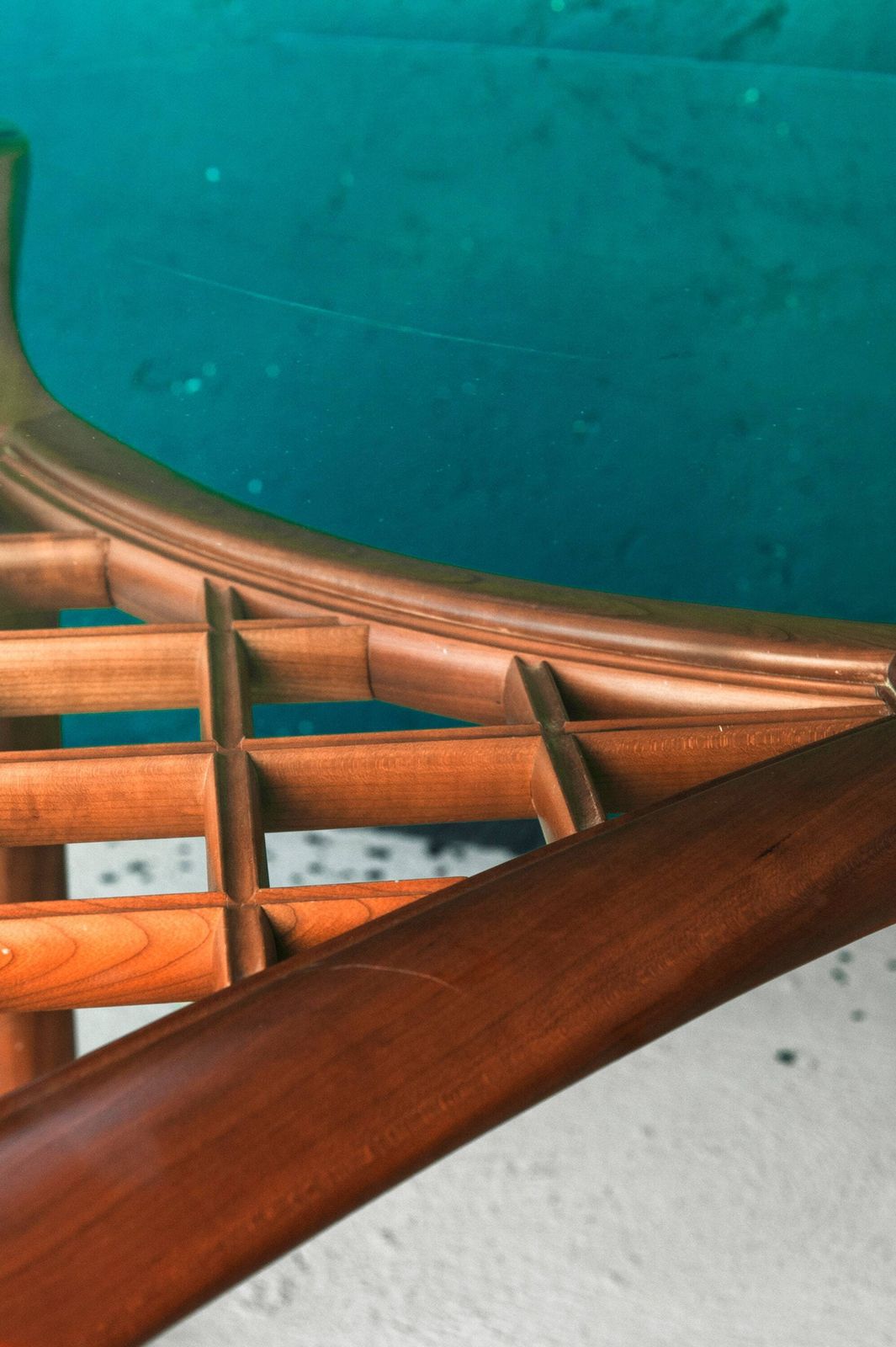 Camarillo Brillo, Italian Table By Roberto Lazzeroni For Ceccotti Collezioni, 1989 photo vinterior