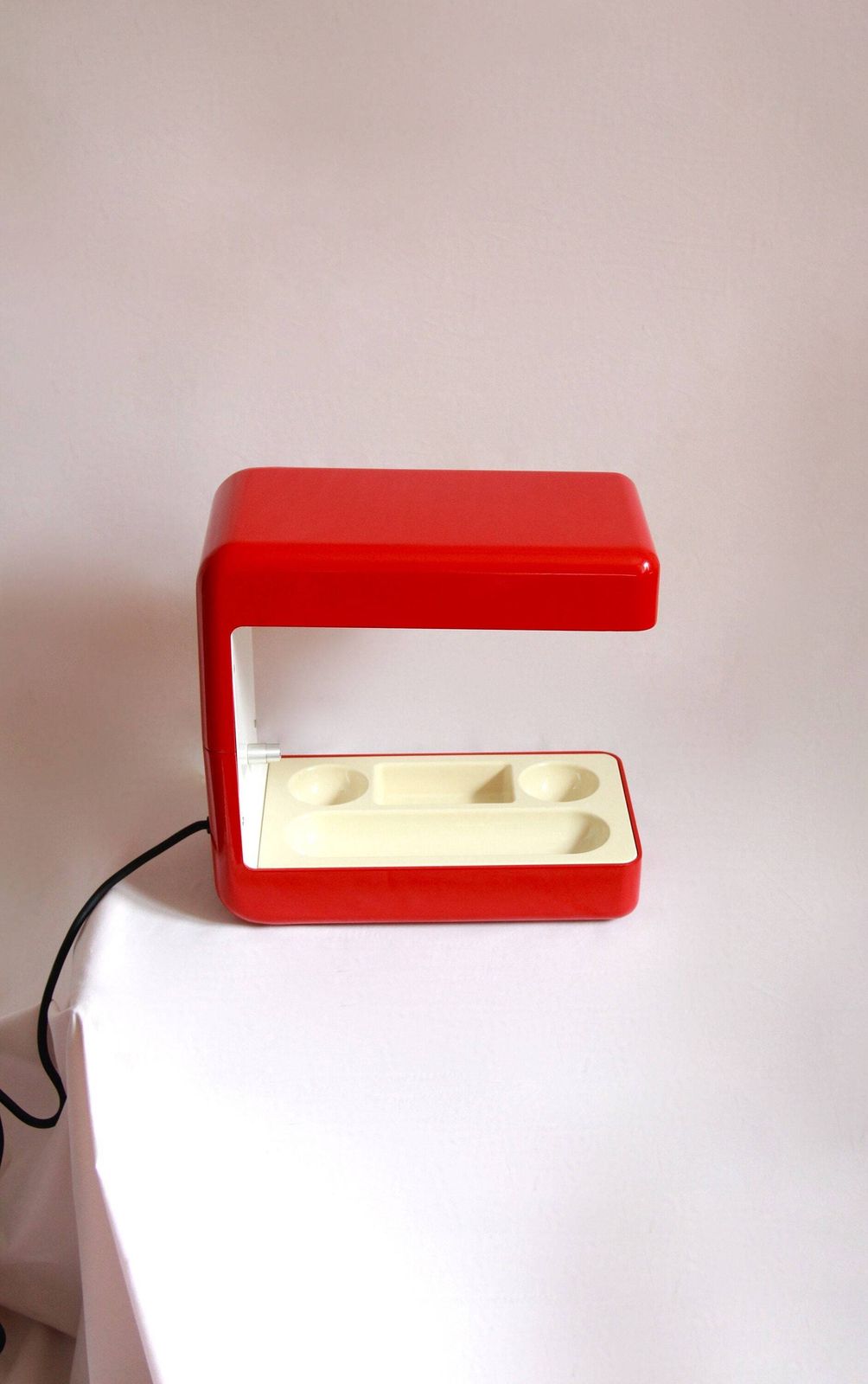 Isos, Vintage Table Lamp By Giotto Stoppino For Tronconi, Italy, 1972