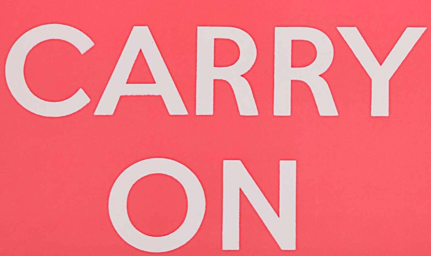 Ernest Wallcousins1939 Original Keep Calm And Carry On Poster (Small Size) Second World War Two1939 photo for sale