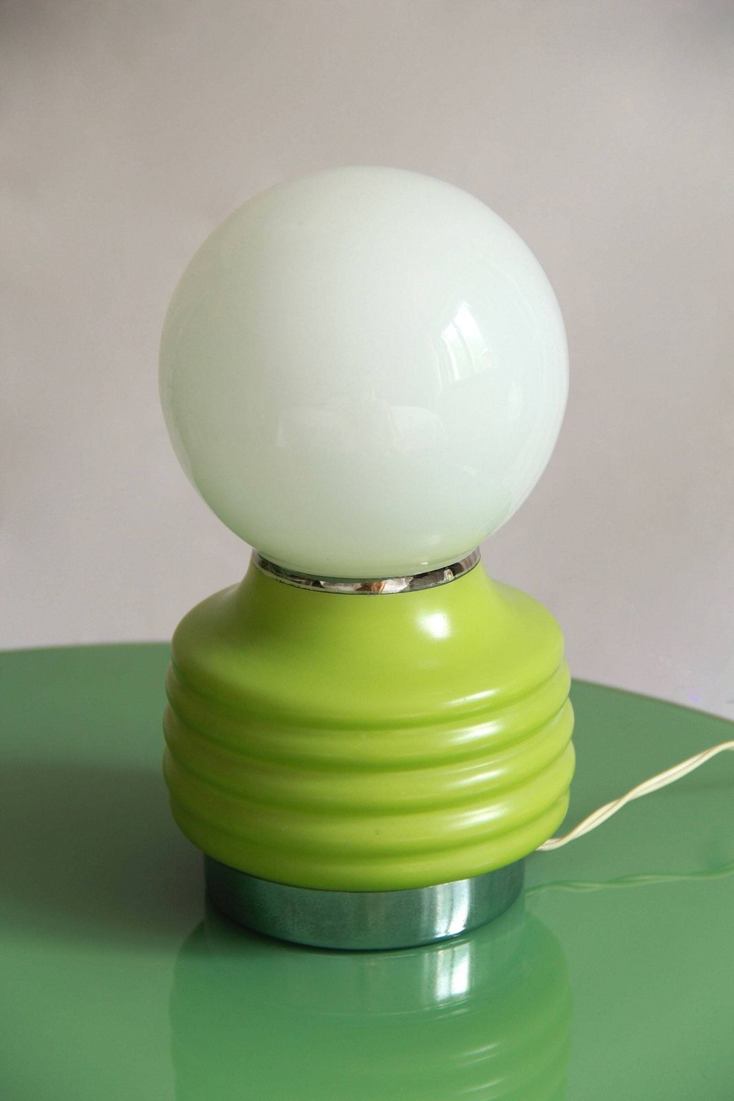 Pisellino, Space Age Glass Lamp, Italy, 1960s photo for sale