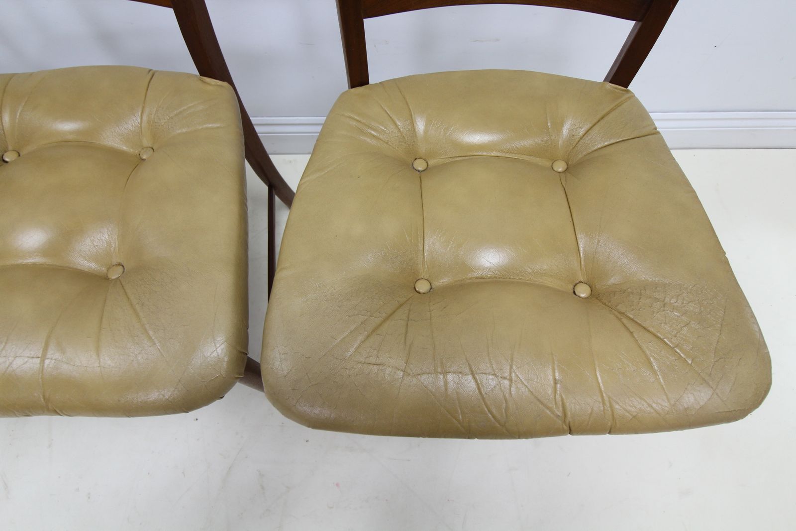 340.0 Set Of 4 Vintage McIntosh Dining Chairs   Made In Scotland. photo