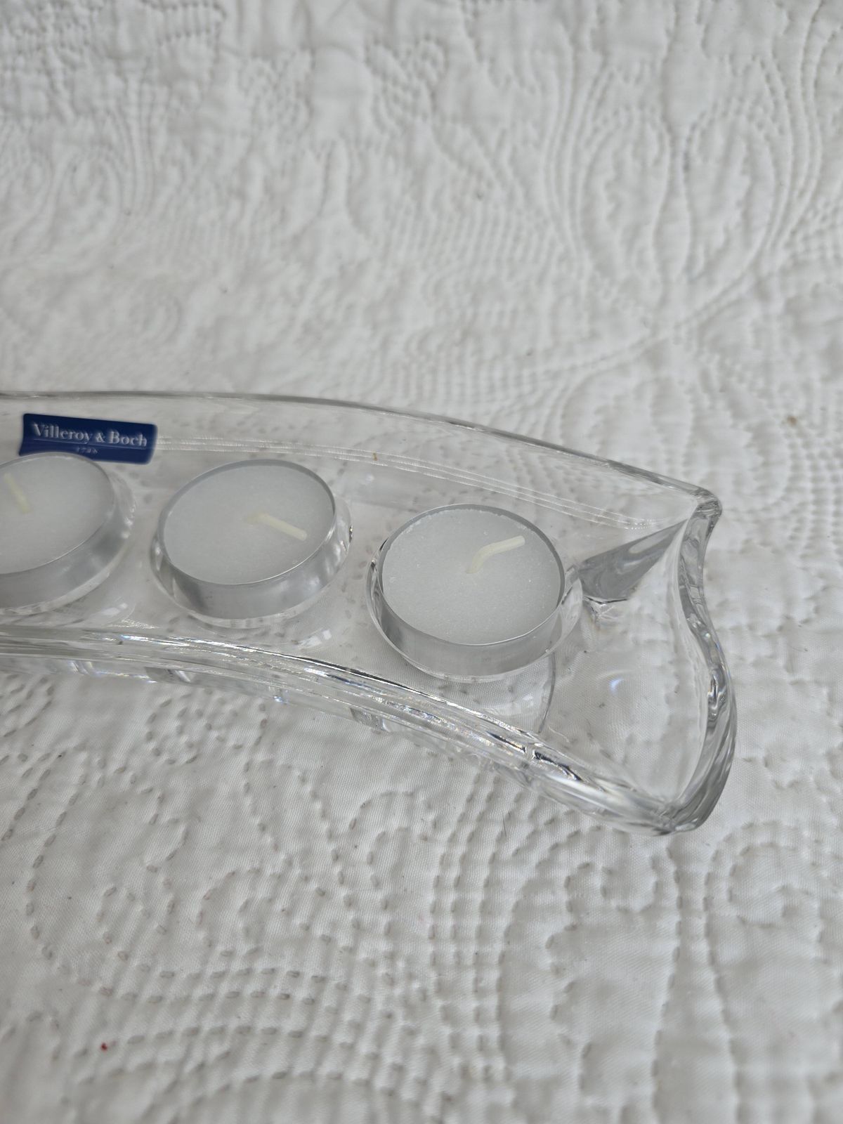 Villeroy & Boch 5 Candle Crystal Candle Holder photo vinterior