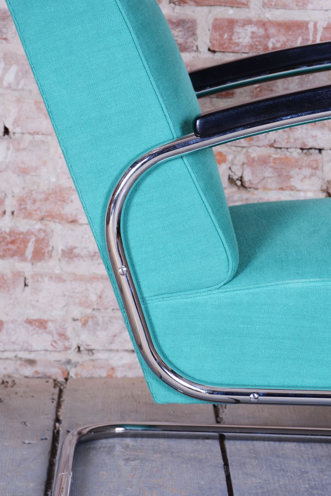 photo for sale Pair Of Restored Bauhaus Armchairs, By W. Gispen, Mücke Melder, Czech, 1930s