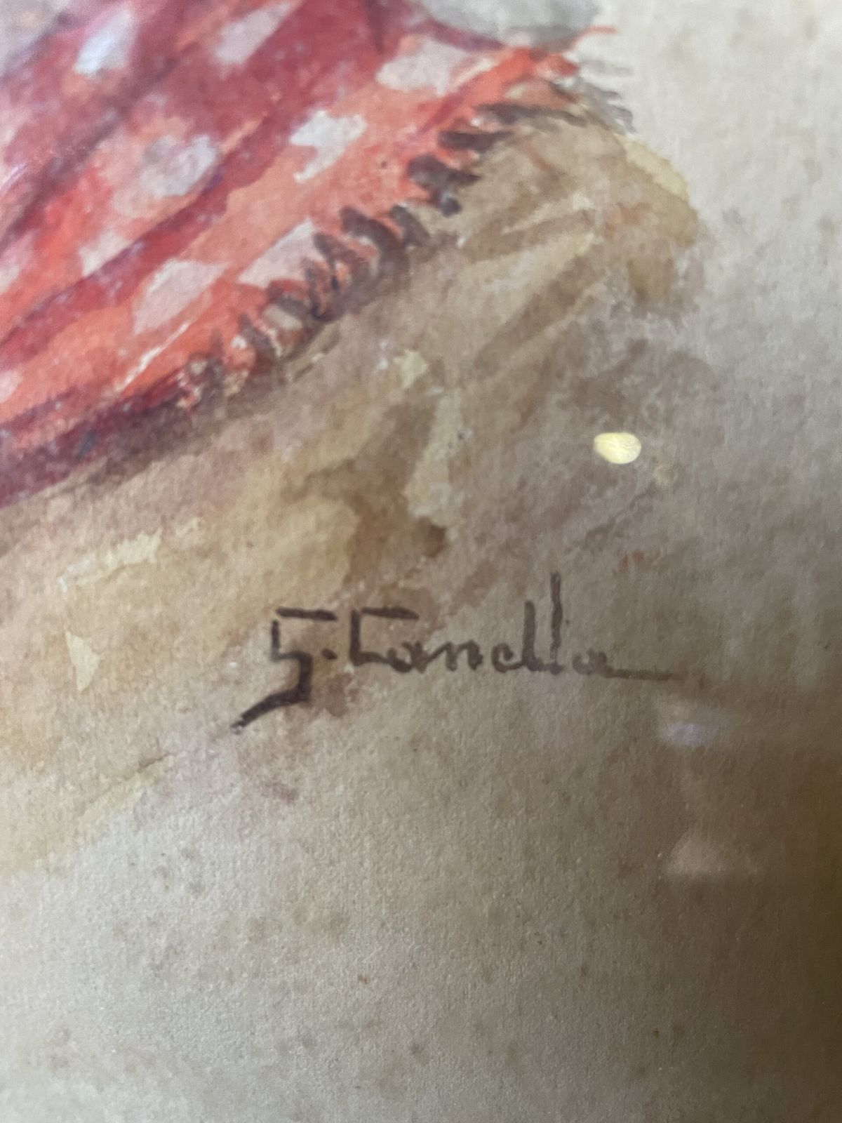 A Pair Of Very Fine Water Colours By Giuseppe Canella. photo furniture