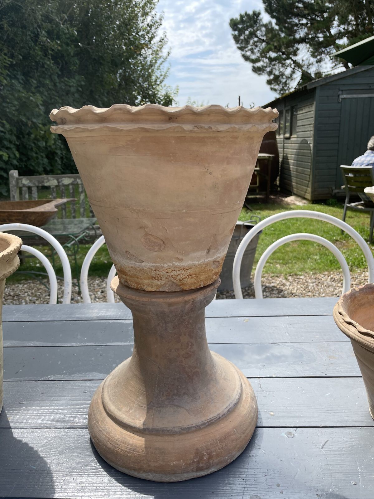 Collection Of Early Italian Terracotta Pots. photo 200.0
