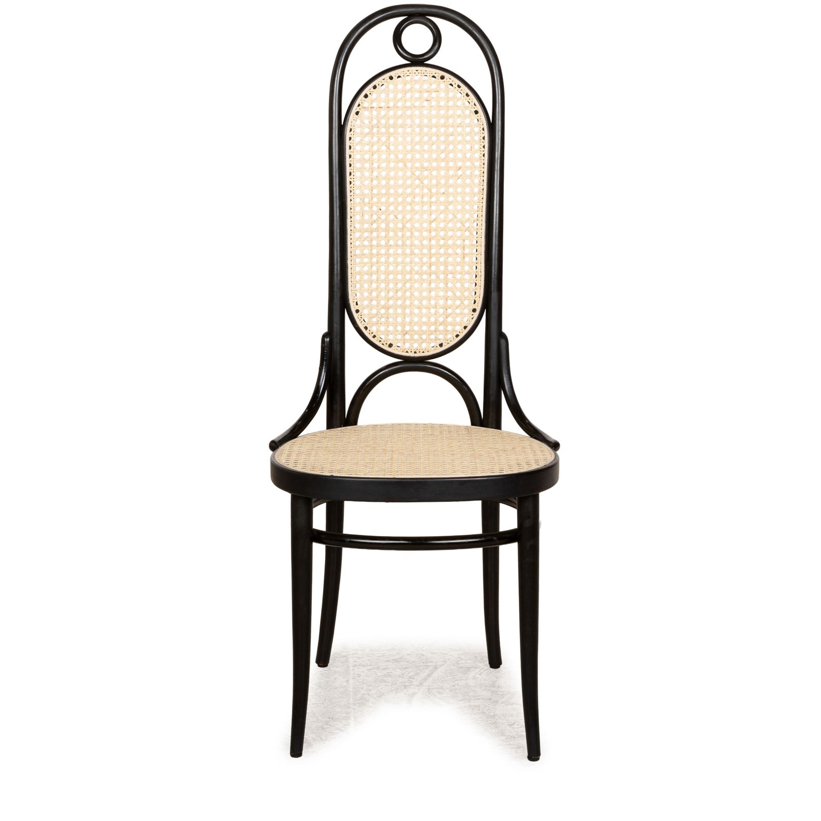 Furniture Thonet No. 207 R Wooden Chair Dining Room Brown Black Coffee House photo