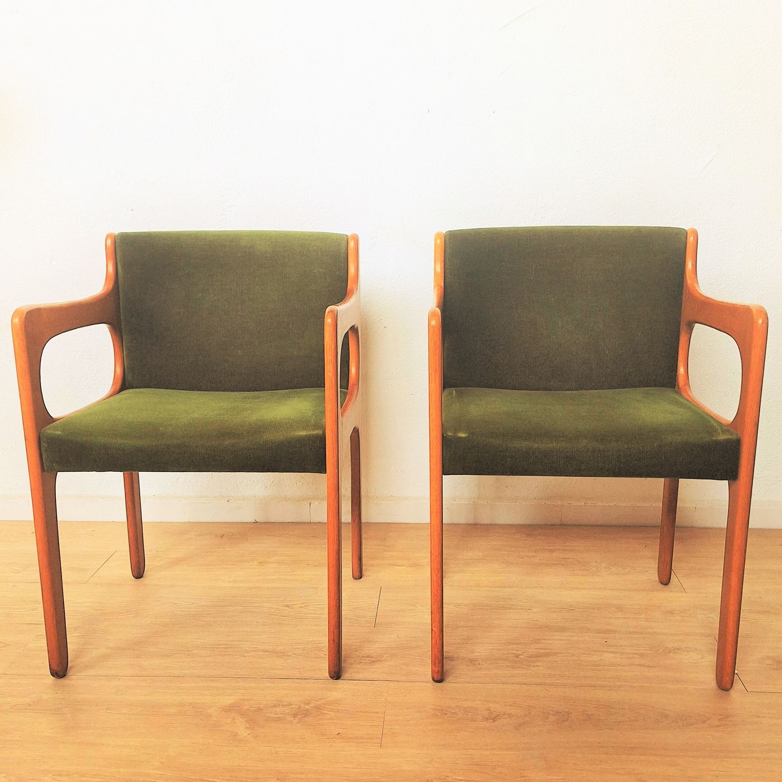 Two Vintage Armchairs In Scandinavian Style. 1960   1969 photo Furniture