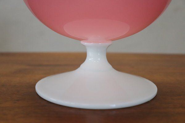 Italian Vase In Pink Murano Art Glass, 1960s photo for sale