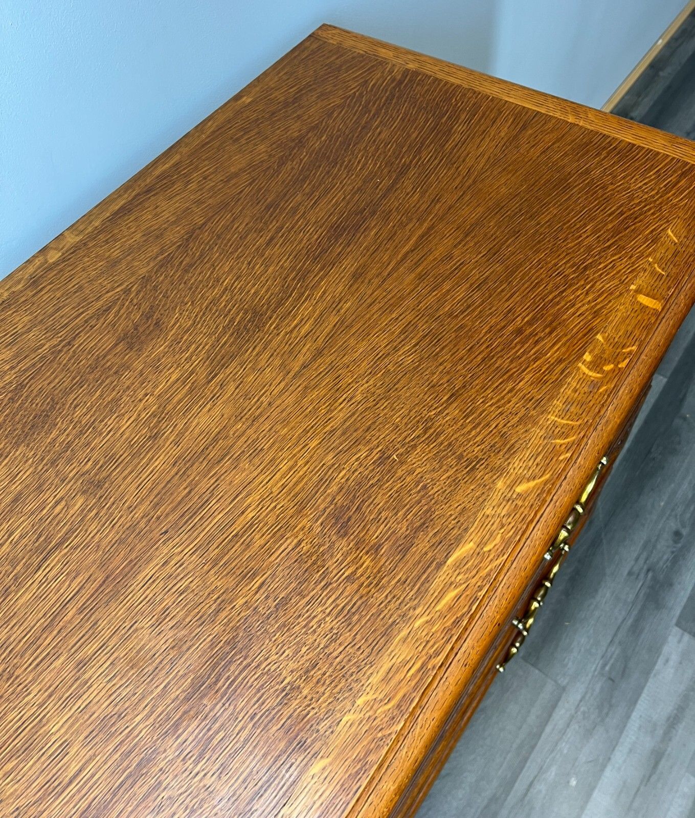 photo furniture Vintage French Oak Chest Of Drawers Tallboy Louis XV Style Cabinet  – Lot 3770