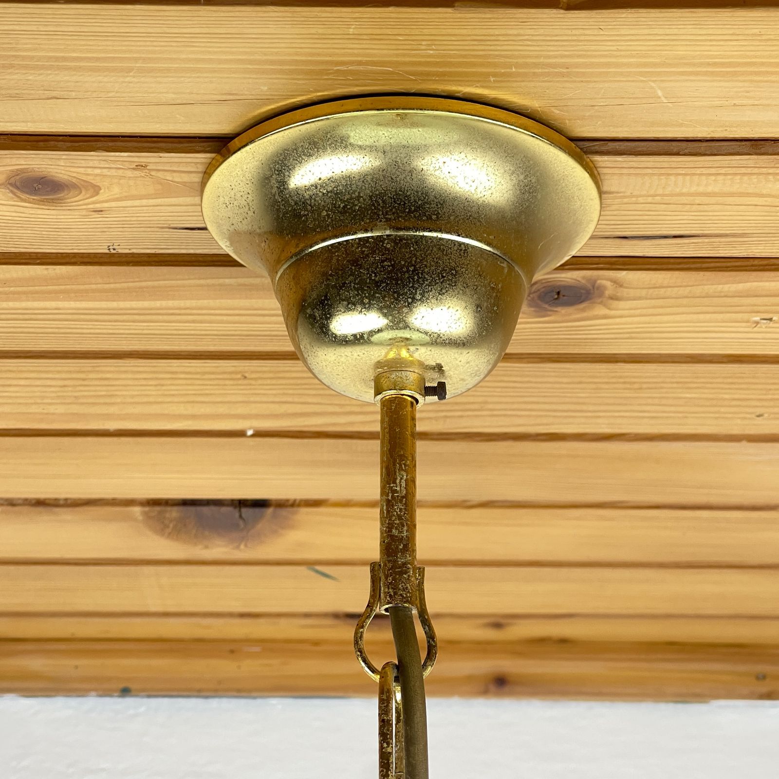 photo buy Vintage Murano Glass Pendant Lamp By Venini, Italy 1970s