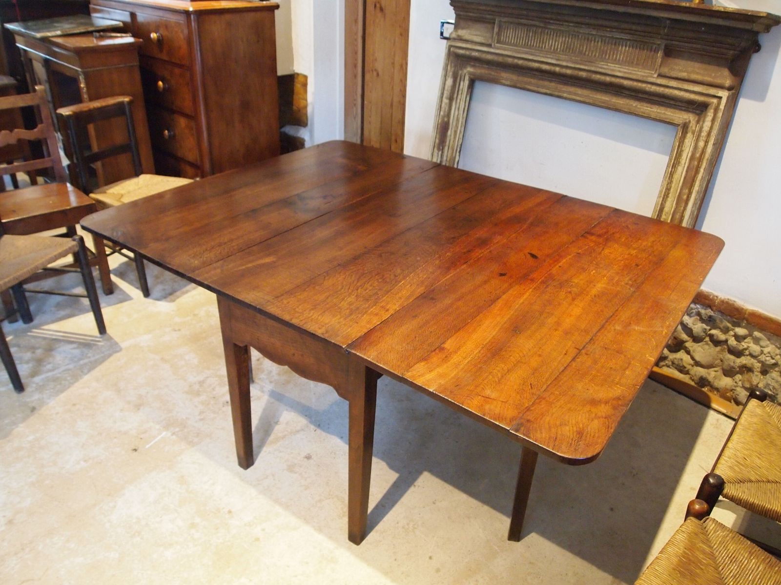 Table Rare Welsh Oak Dining Farmhouse George III C1770 photo 895.0