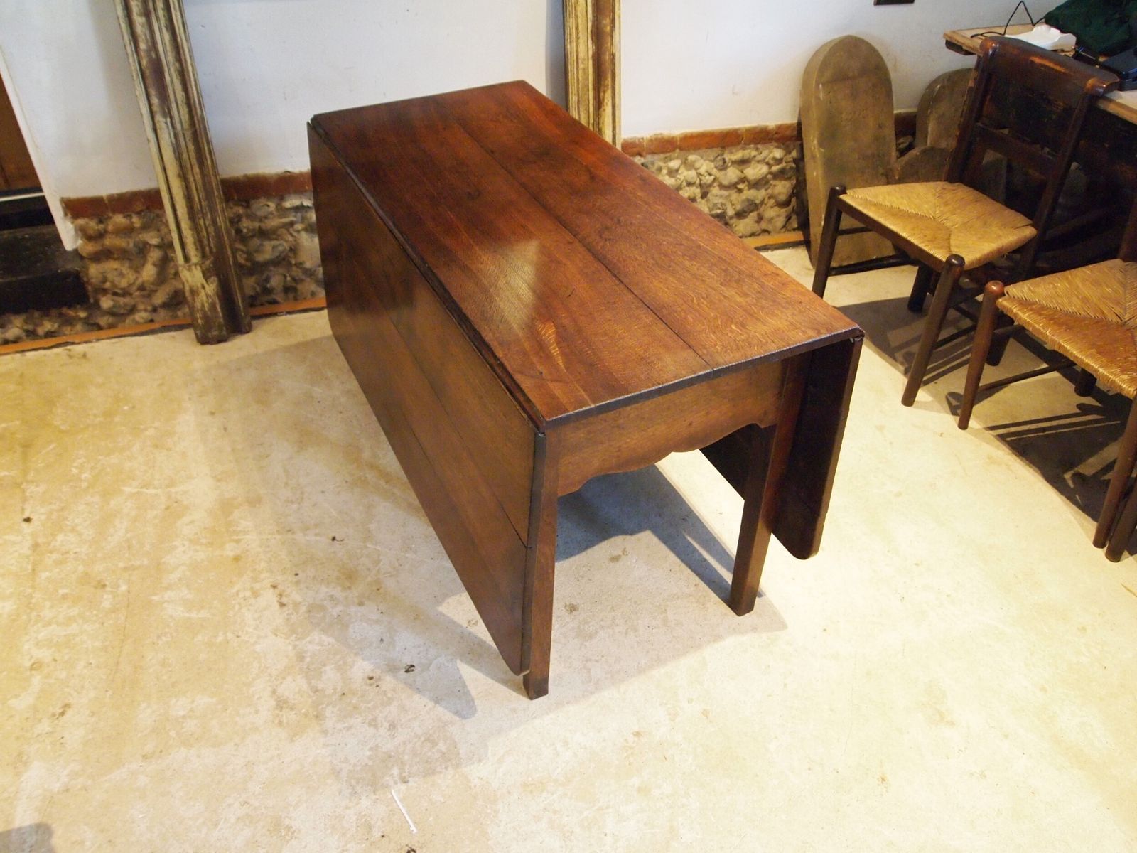 photo for sale Table Rare Welsh Oak Dining Farmhouse George III C1770