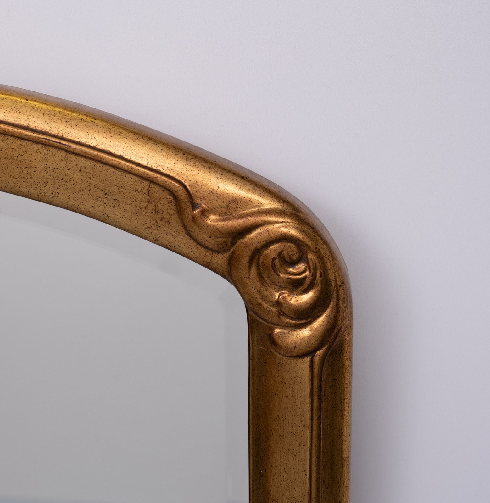 Deknudt Art Deco Style Gold Wall Mirror Belgium 1970s photo furniture