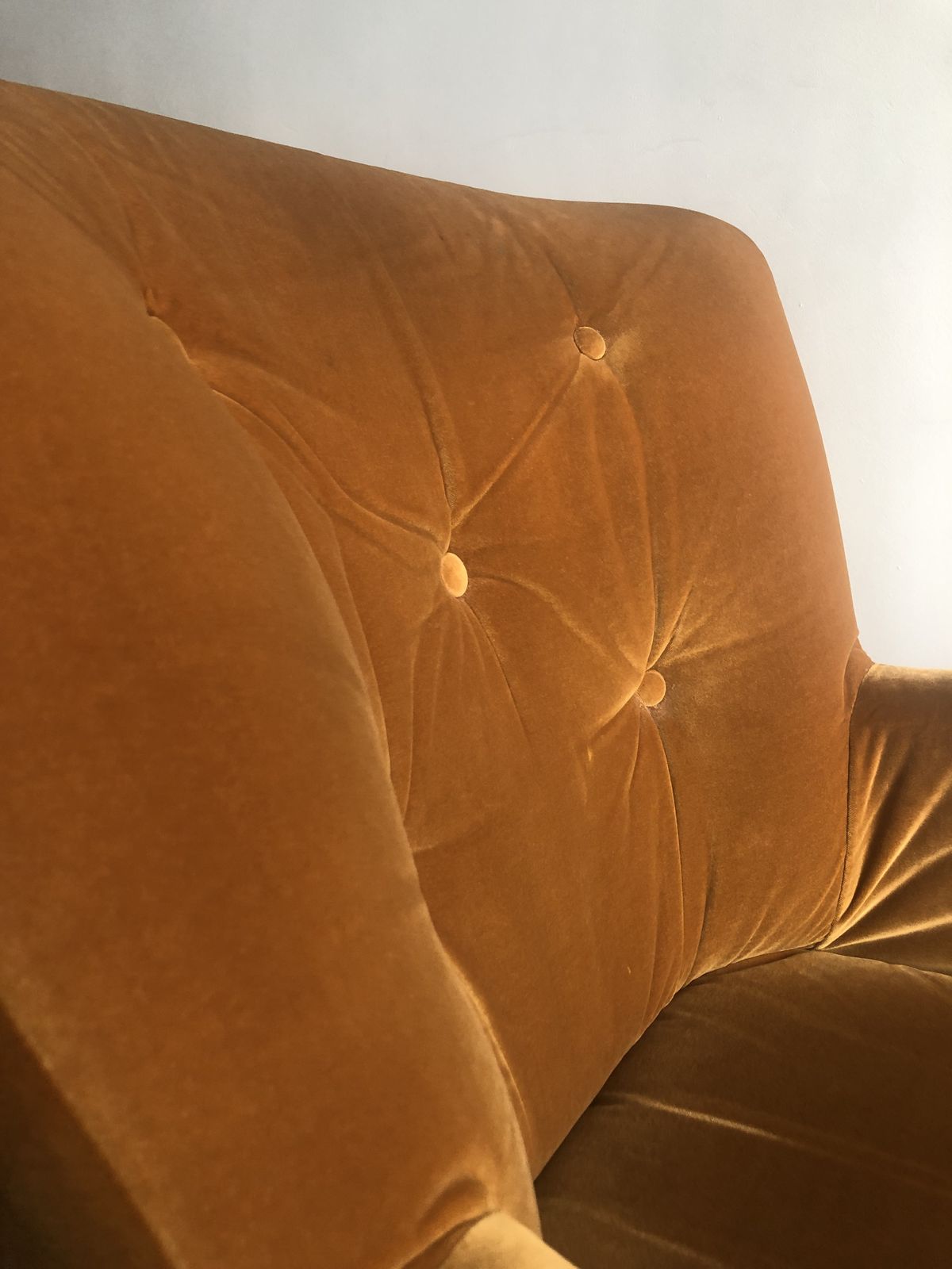 Retro Mustard Yellow Chair photo for sale