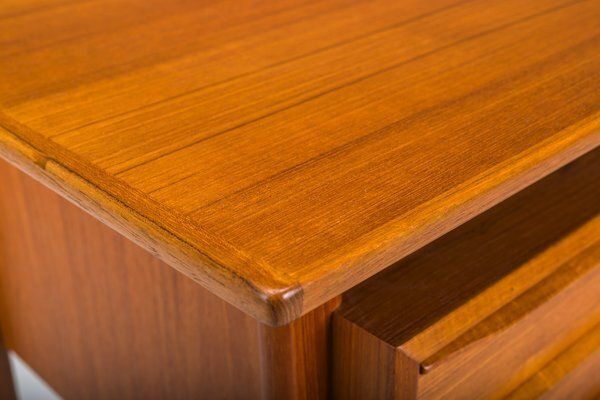 photo for sale Danish Teak Desk By Peter Lovig Nielsen For Hedensted Mobelfabrik, 1974