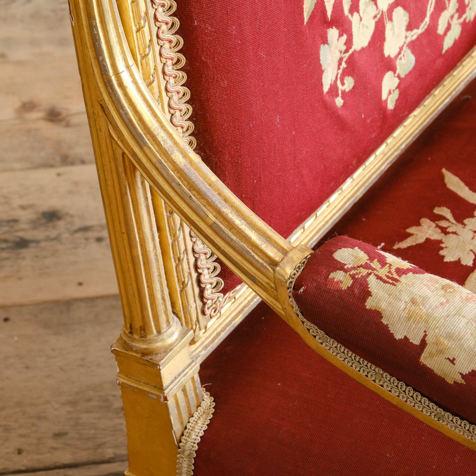 19th Century Carved Giltwood Armchair Att' Holland & Sons photo 1600.0