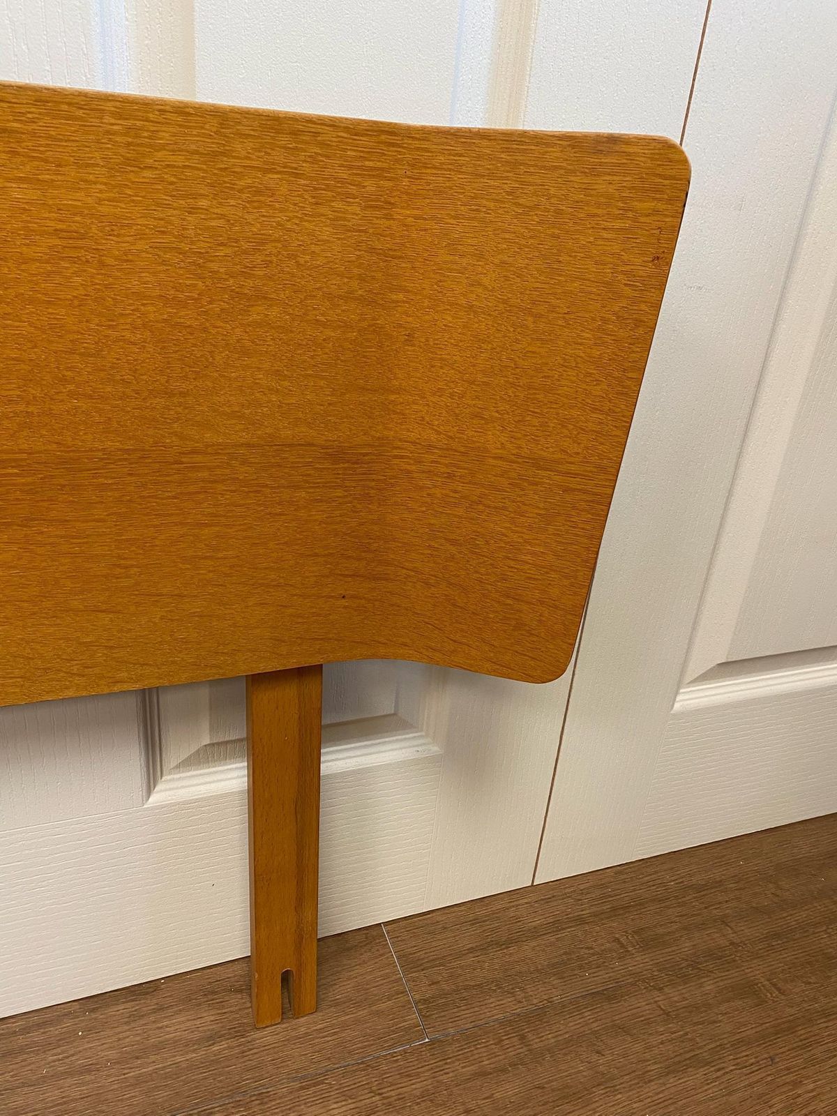 Vintage Retro 1950s Teak Single Headboard photo for sale