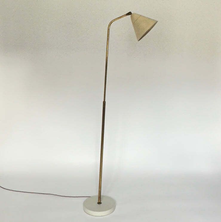Telescopic Floor Lamp By Guiseppe Ostuni   Italy 1952 photo furniture