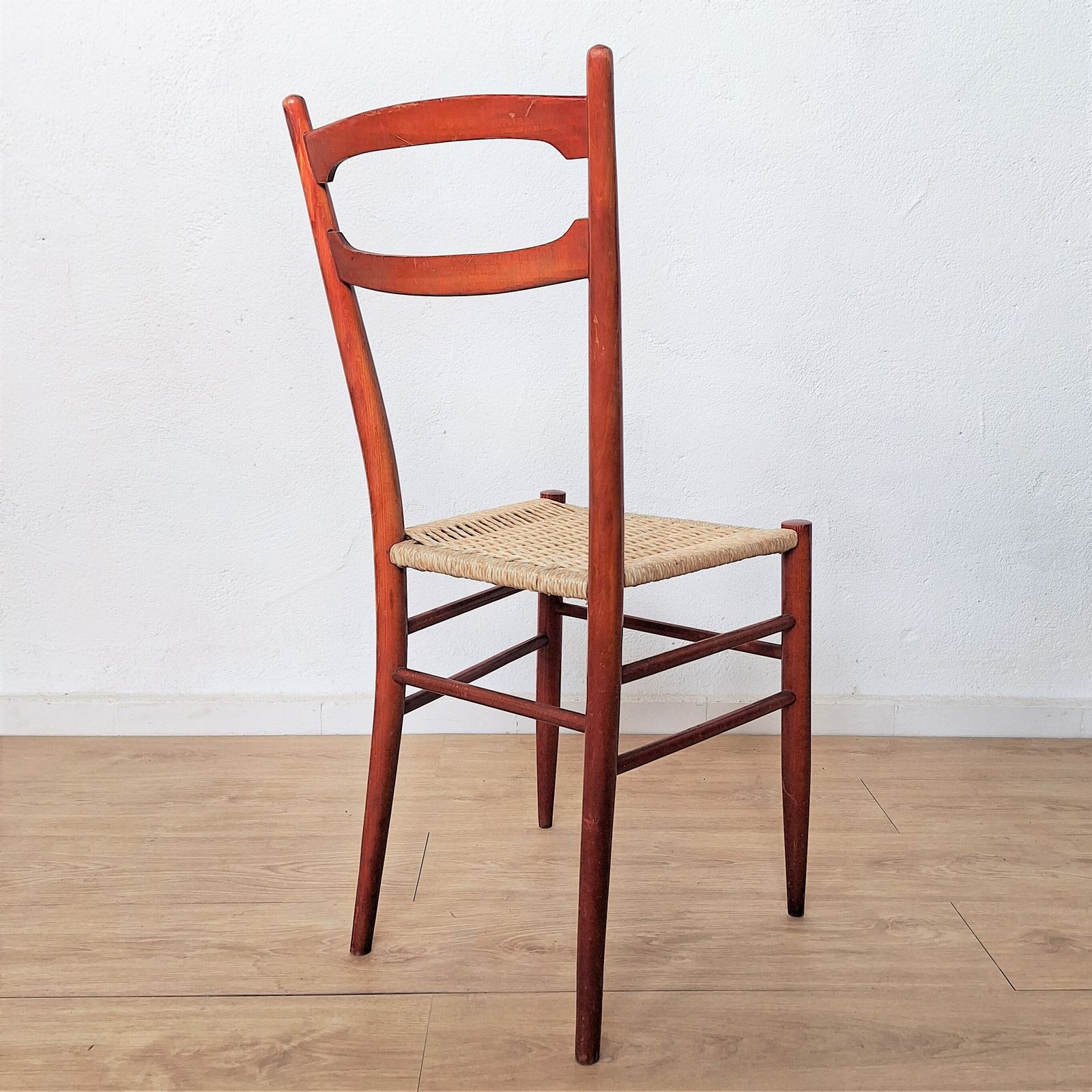 Vintage Chair In The Style Of Gio Ponti   Superleggera. 1960–1965 photo 300.0
