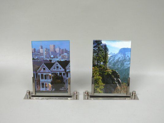 Art Deco French Picture Frames, 1920s, Set Of 2