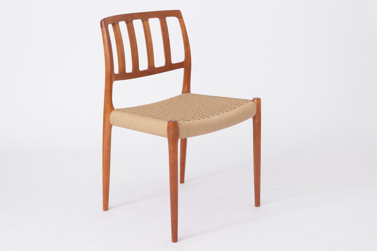 Set Of 4 Niels Otto Møller Model 83 Chairs – Danish Teak Dining Chairs, 1974 | Mid Century Modern Design photo Furniture