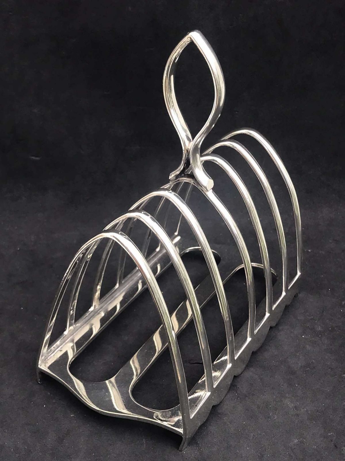 Toast Rack Holder Edwardian Breakfast Set Walker And Hall 6 Slices Toast Rack Antique English Brunch Tableware Wedding Gift Christmas photo furniture
