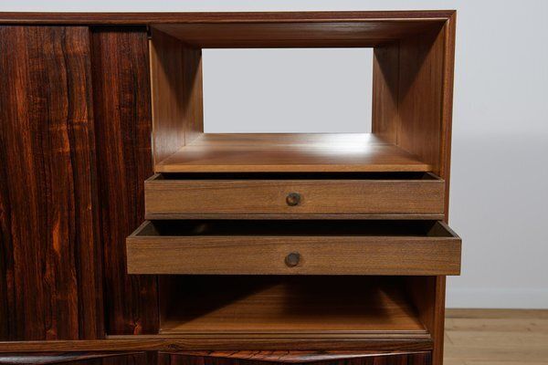 Furniture Mid Century Danish Rosewood Sideboard By E.W. Bach For Sejling Skabe, 1960s photo