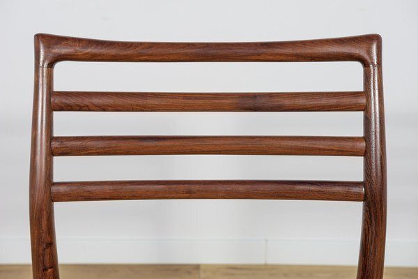photo vintage Mid Century Rosewood Dining Chairs By Erling Torvits For Sorø Stolefabrikta, Denmark, 1960s, Set Of 6