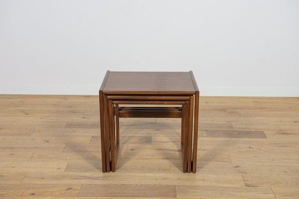 photo furniture Mid Century Teak Nesting Tables By R. Benett For G Plan, United Knigdom, 1970s, Set Of 3