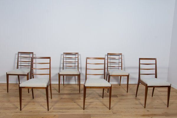 Mid Century Modern Teak Dining Chairs From McIntosh, 1960s, Set Of 6 photo furniture