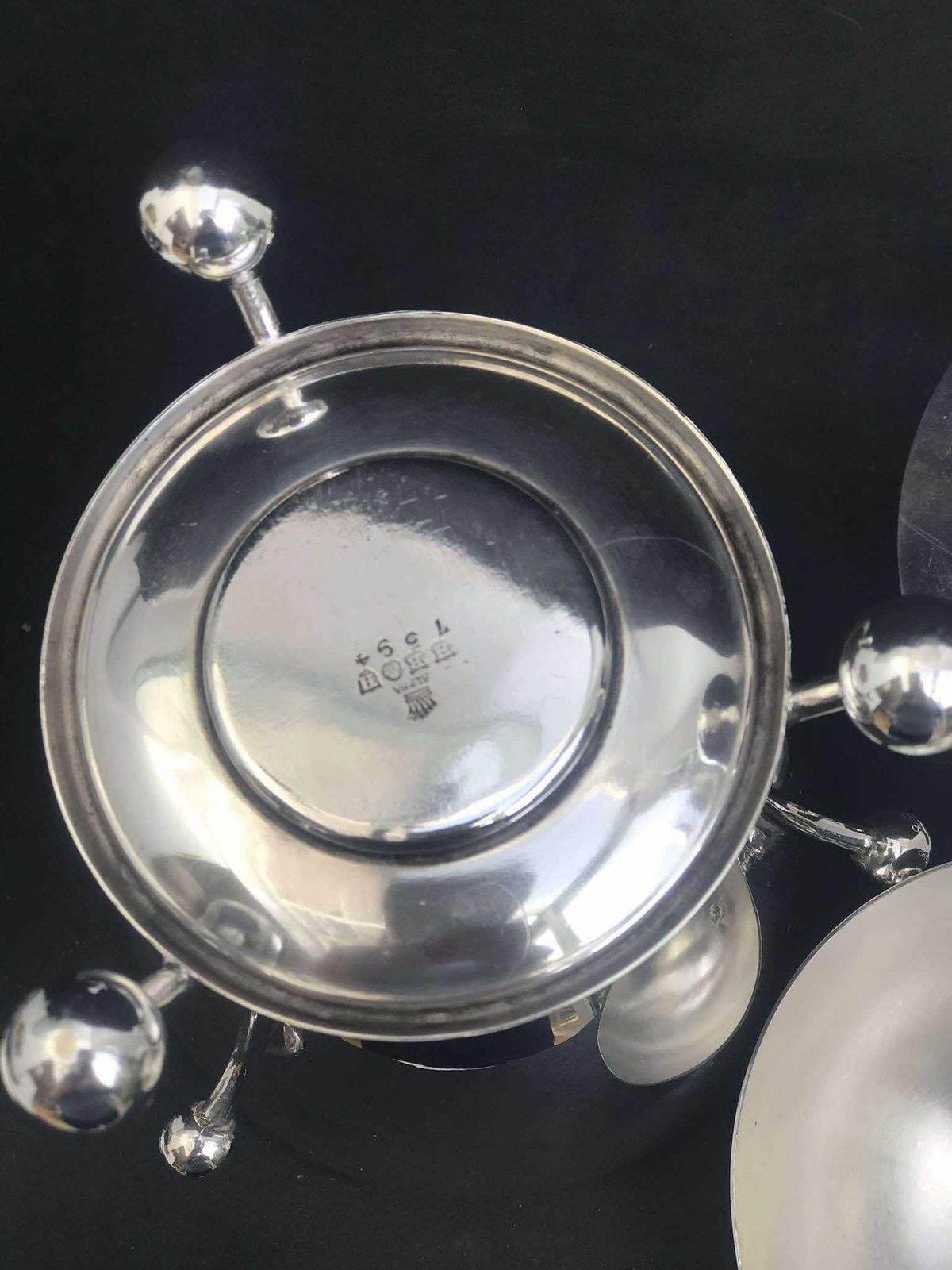 Egg Holder Egg Coddler 19th Century Victorian Silver Plated Egg Cruet Breakfast Set 4 Egg Cup Stand Family Gift England Chic Cottage English photo 435.0