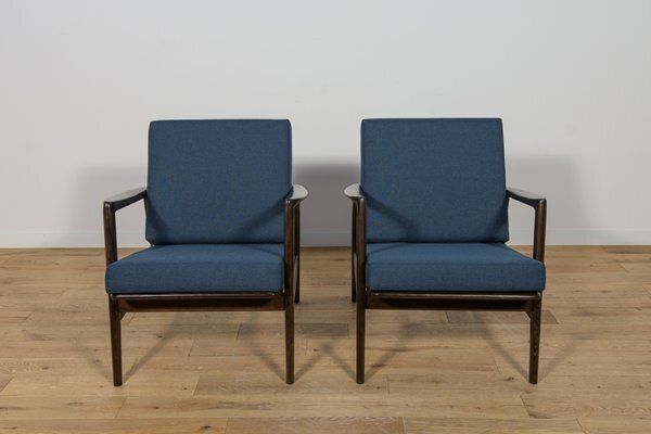 Set Of Model 300 139 Chairs From Swarzędz Furniture Factory, 1960s photo for sale