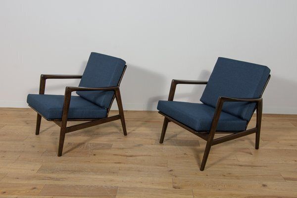 Set Of Model 300 139 Chairs From Swarzędz Furniture Factory, 1960s photo 1628.0