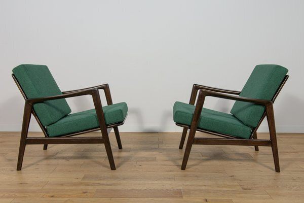 Set Of Model 300 139 Armchairs From Swarzędz Furniture Factory, 1960s photo vinterior