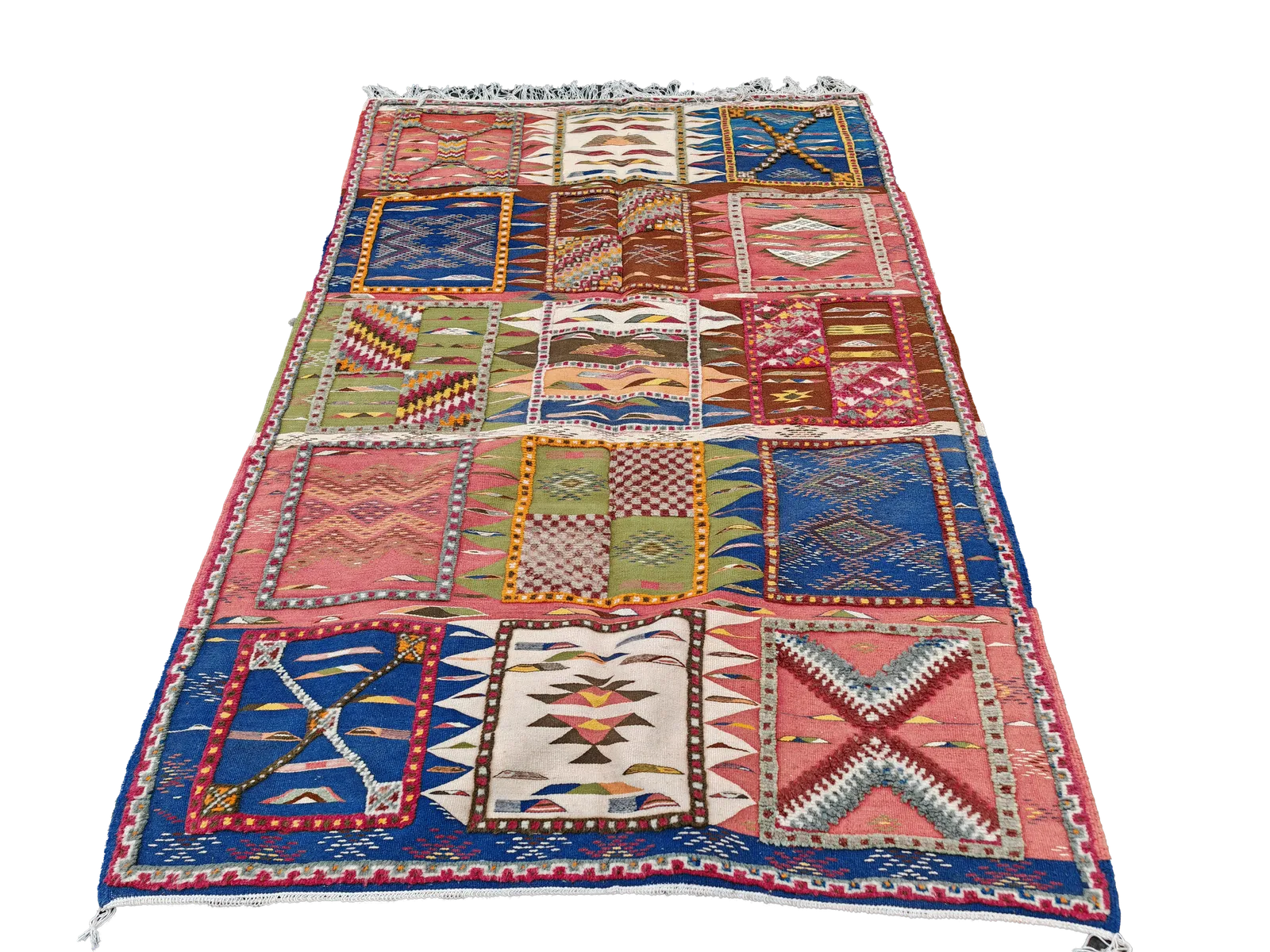 Free Delivery. No Extra Fees Handmade Large Colourful Moroccan Berber Rug. Camel Wool Carpet / 270x160cm photo furniture