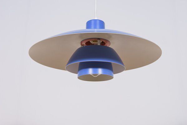 Mid Century Ph4 Pendant Lamp By Poul Henningsen For Louis Poulsen, Denmark, 1960s photo for sale