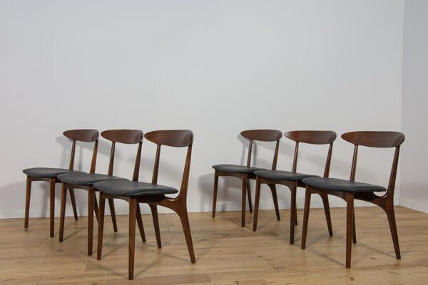 Model 27 Dining Chairs In Rosewood By Kurt østervig For Brande Møbelindustri, 1960s, Set Of 6 photo vinterior