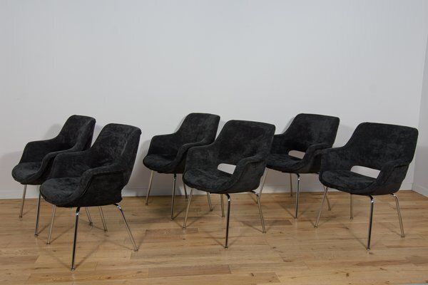 Kilta Armchairs By Olli Mannermaa For Juch Mobelfabrik, Germany, 1970s, Set Of 6 photo Furniture
