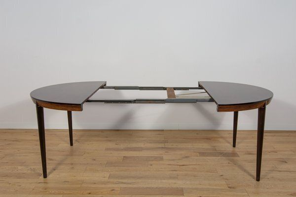 photo furniture Mid Century Round Rosewood Dining Table Model 71 By Severin Hansen For Haslev Møbelsnedkeri, 1960s