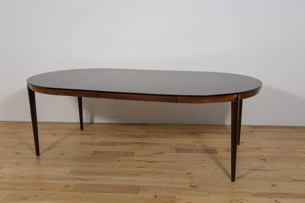 photo buy Mid Century Round Rosewood Dining Table Model 71 By Severin Hansen For Haslev Møbelsnedkeri, 1960s