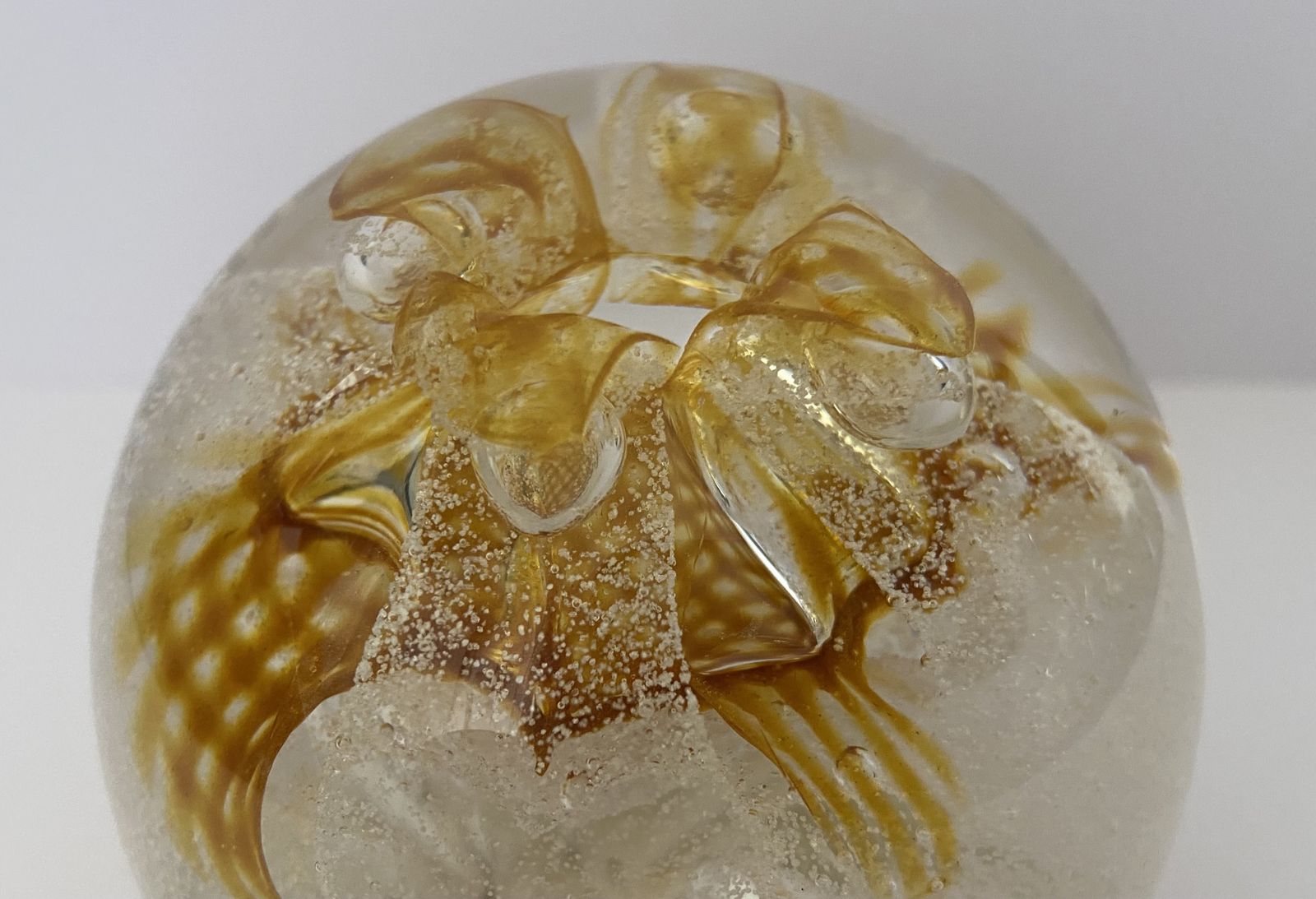 Caithness, ‘Congratulations’, Scottish Art Glass Paperweight By Margot Thompson photo furniture