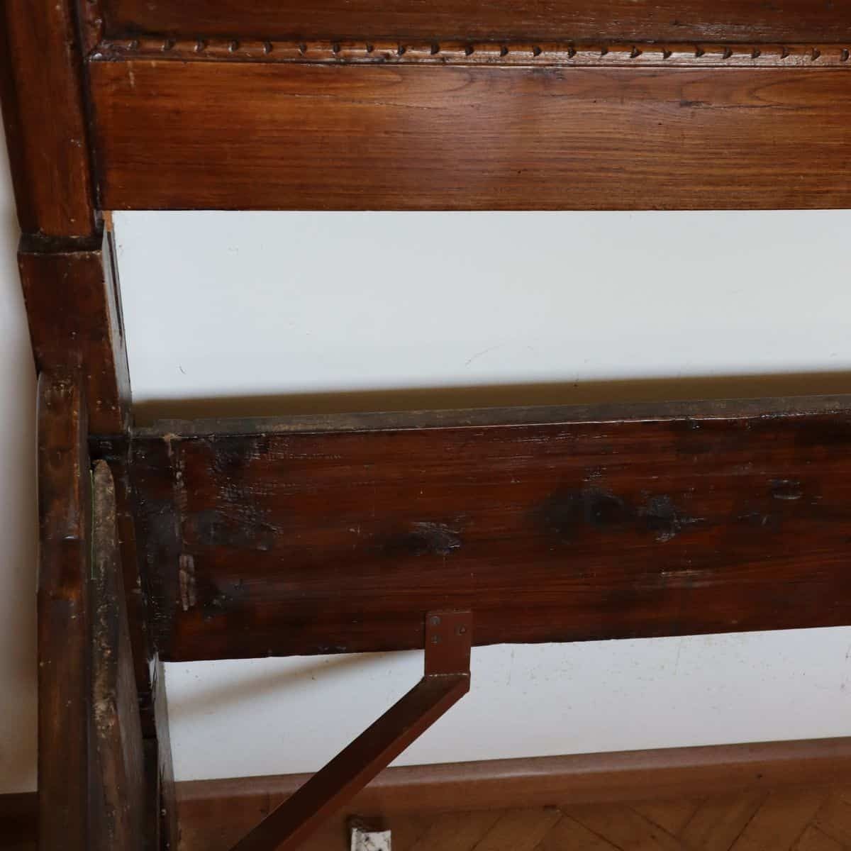 photo for sale Vintage Solid Wood Double Bed