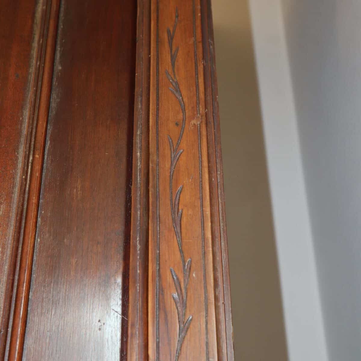 2507.0 Large Vintage Wooden Closet photo