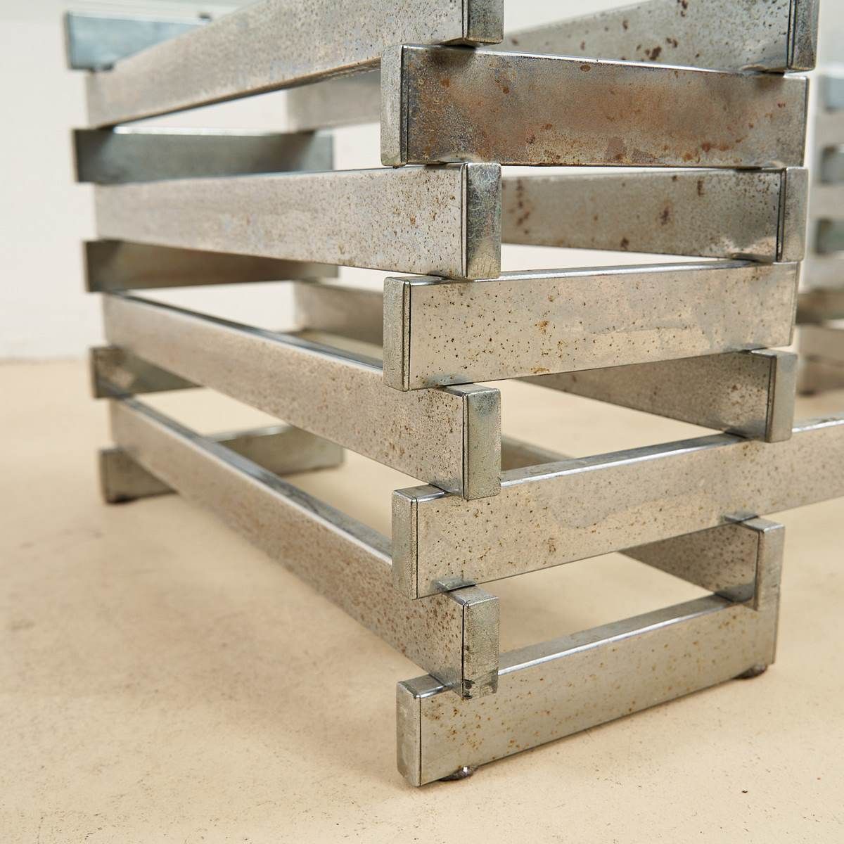 Designer Coffee Table With Chrome Base photo buy